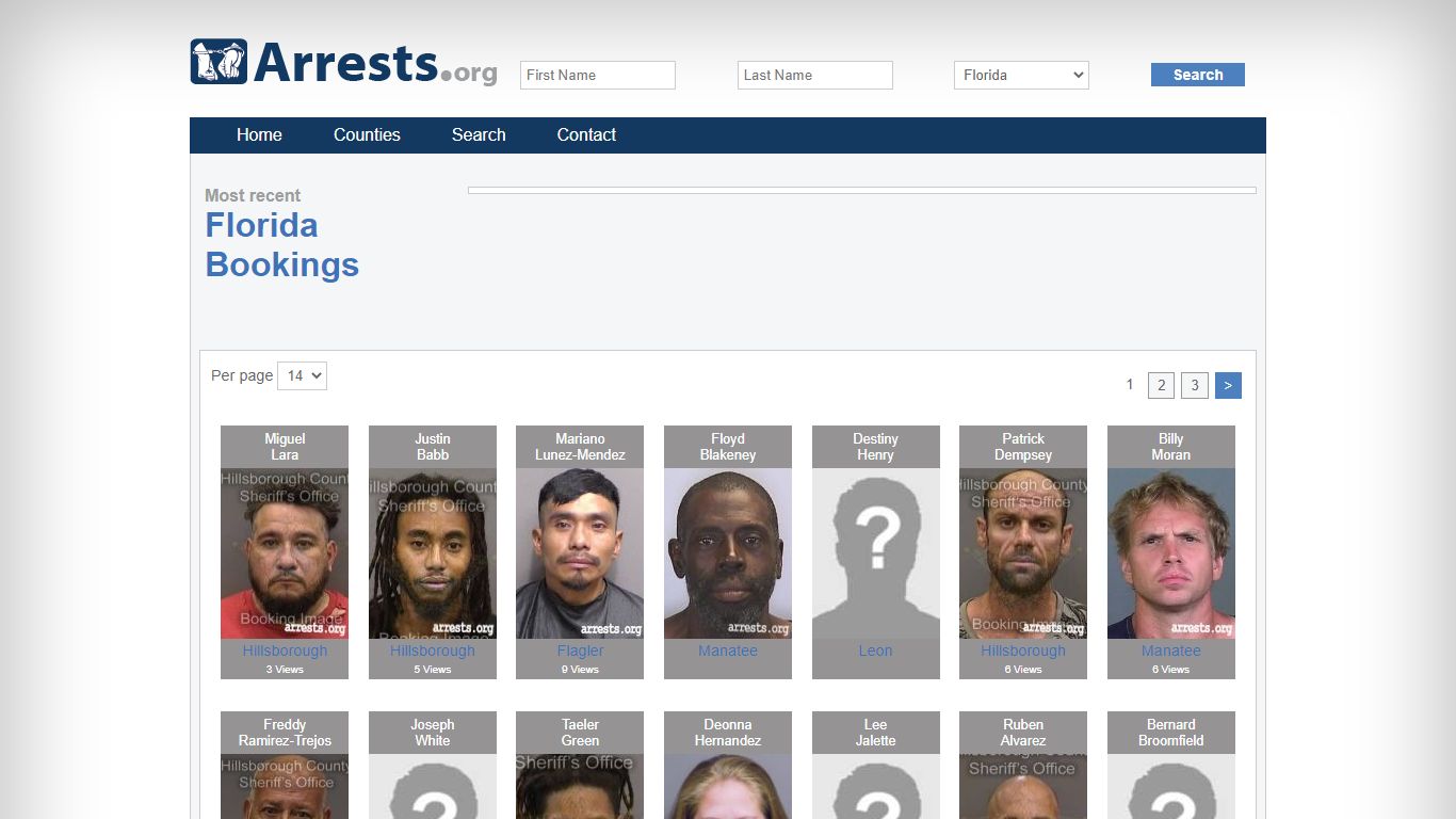 Hillsborough County Arrests and Inmate Search